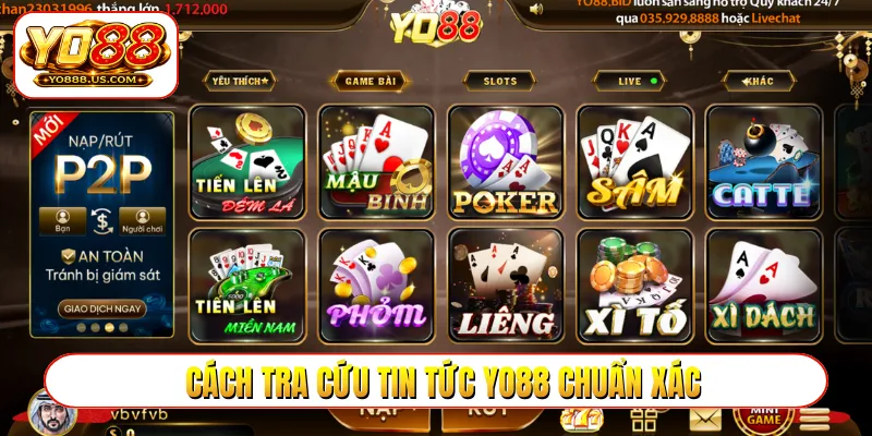 Cách tra cứu tin tức YO88 chuẩn xác