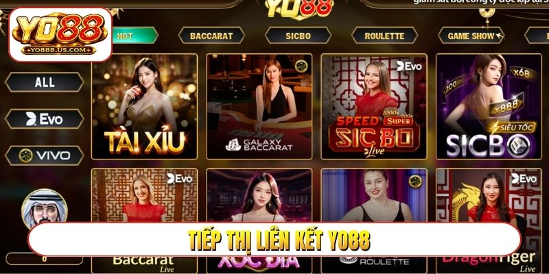 tiếp thị liên kết YO88